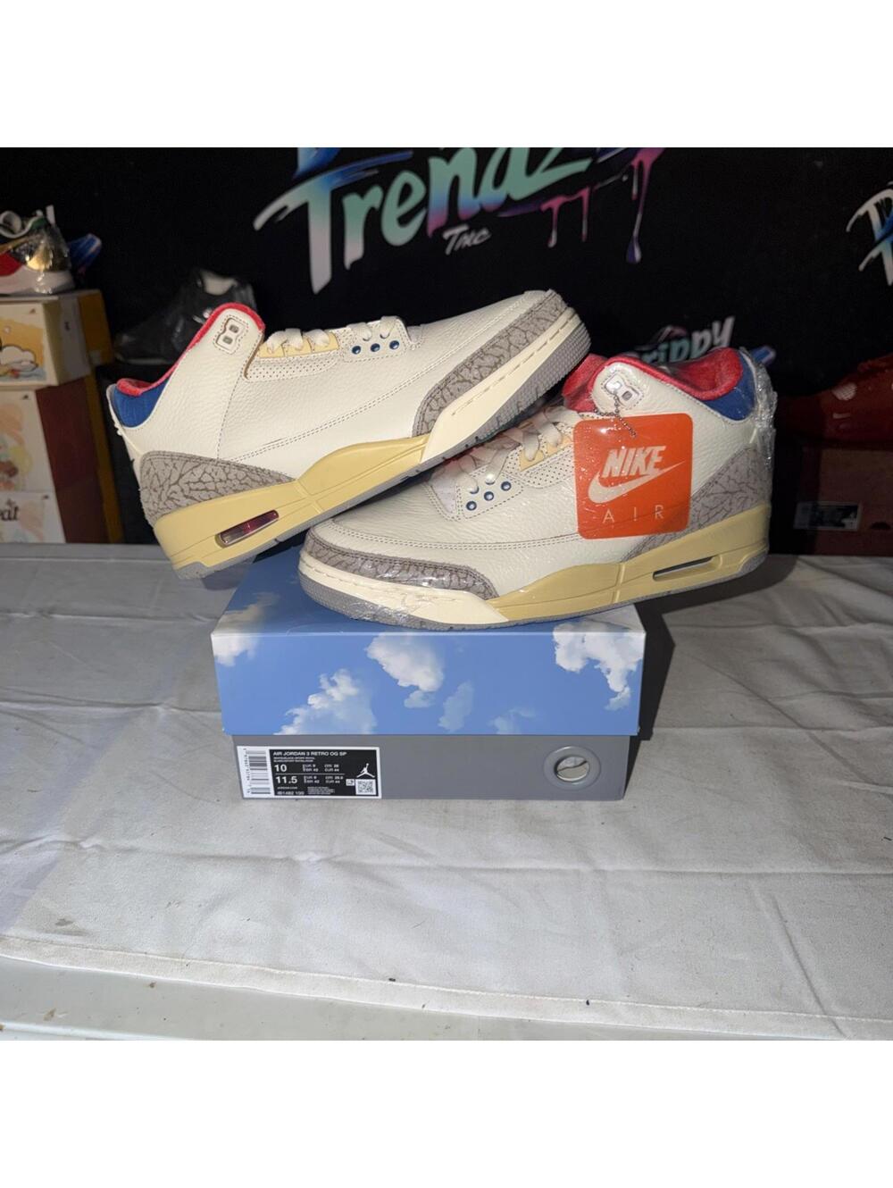 Air Jordan 3 Retro "SEOUL 2.0" 2025 - Size 10 - ib1482 100 (13233-5)